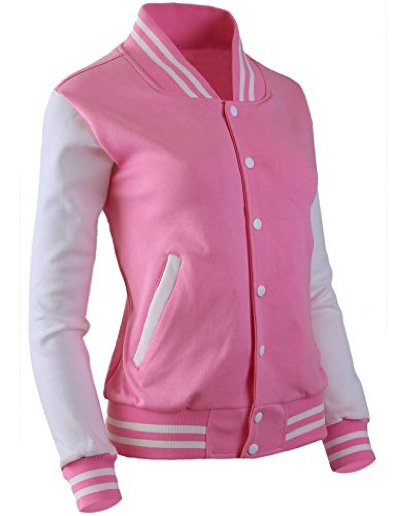 Buy TheTops Women's Baseball Jacket Varsity Cotton Letterman Jackets